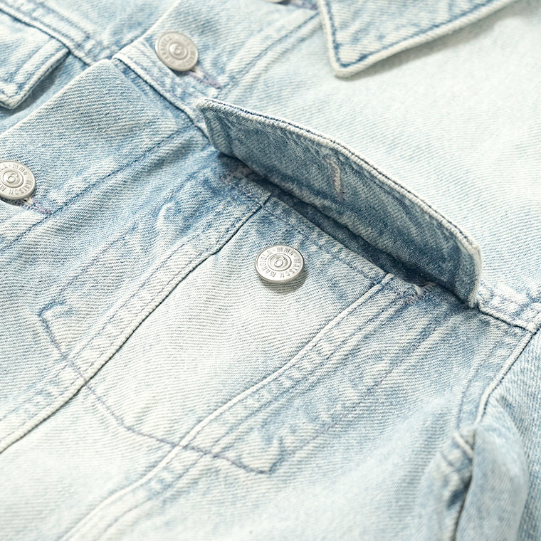 MM6 Maison Margiela KIDS キッズ デニムジャケット MM6J129U M60924 MM06Y ウォッシュブルー M601