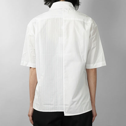 MM6 Maison Margiela KIDS キッズ シャツ MM6C37U M60947 MM07H ホワイト ブルー M6C44