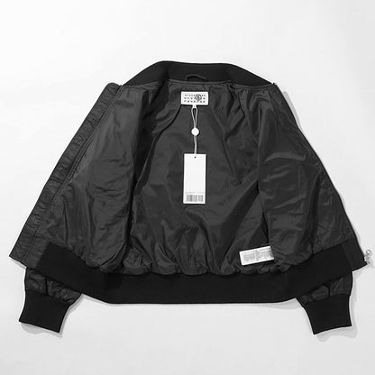 【2026SS SUMMER SALE】 MM6 Maison Margiela KIDS キッズ ブルゾン MM6J140U M60993 MM03B ブラック M6900