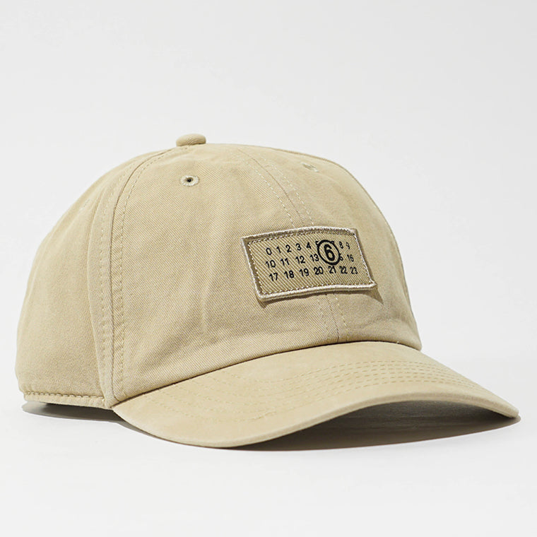 MM6 Maison Margiela KIDS キッズ キャップ MM6F37U M61030 MM05S ウォッシュベージュ M6709