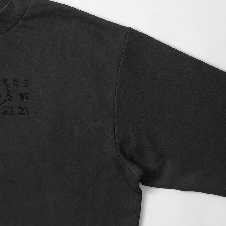 MM6 Maison Margiela KIDS キッズ スウェットシャツ MM6S149U M61153 MM04H ブラック M6900