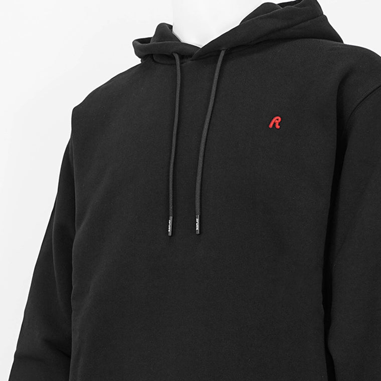送料込★REPLAY★M6923.000.23736P フルジップスウェットシャツ RED LOGO ポリエステルフリースプルフーディー