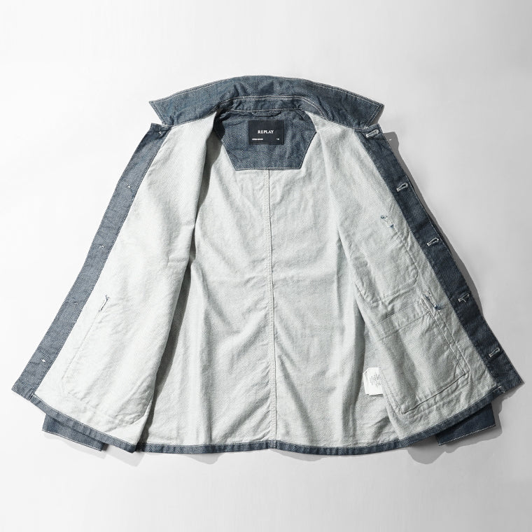 【2026SS SUMMER SALE】 REPLAY メンズ ジャケット M8524 25607A ダークブルー 007