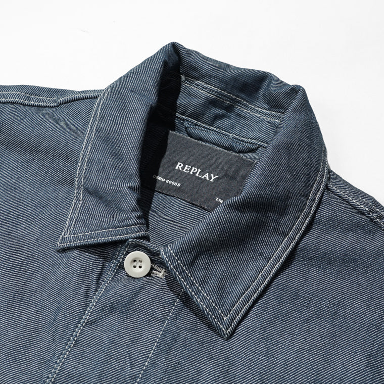 【2026SS SUMMER SALE】 REPLAY メンズ ジャケット M8524 25607A ダークブルー 007
