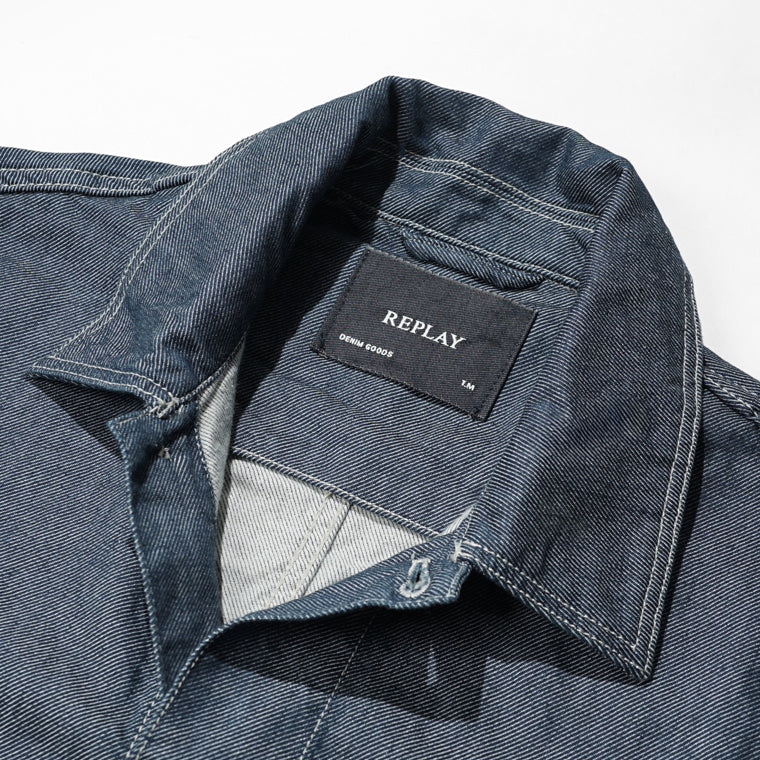 【2026SS SUMMER SALE】 REPLAY メンズ ジャケット M8524 25607A ダークブルー 007