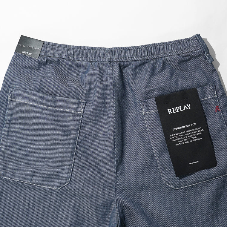 【2026SS SUMMER SALE】REPLAY メンズ ショートパンツ M9074 25607A ウォッシュブルー 007