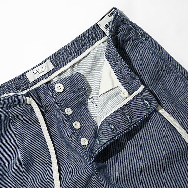 【2026SS SUMMER SALE】REPLAY メンズ ショートパンツ M9074 25607A ウォッシュブルー 007