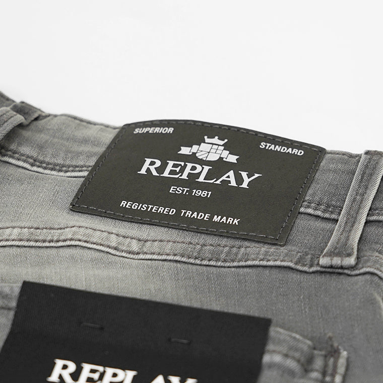 REPLAY メンズ ジーンズ ANBASS M914 103C35 ウォッシュグレー 096