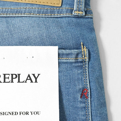 REPLAY メンズ ジーンズ ANBASS M914Y 41A876 ウォッシュブルー 009