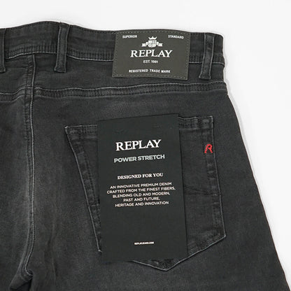 REPLAY メンズ ジーンズ GROVER MA972 103C36 ウォッシュブラック 097