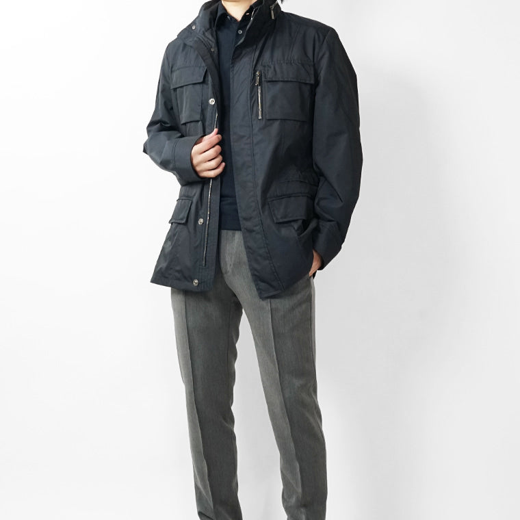 MooRER メンズ ジャケット MANOLO KM ネイビー BLU