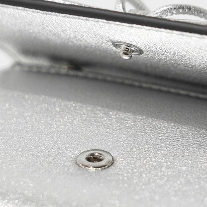 JIMMY CHOO レディース 3つ折り財布 MARINDA JIF シルバー SILVER