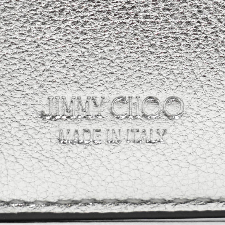 JIMMY CHOO レディース 3つ折り財布 MARINDA JIF シルバー SILVER