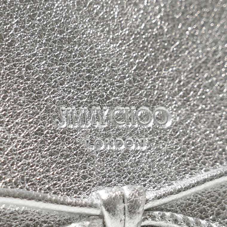 JIMMY CHOO レディース 3つ折り財布 MARINDA JIF シルバー SILVER