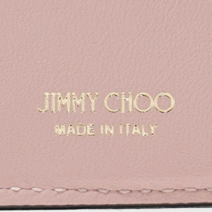 JIMMY CHOO レディース 3つ折り財布 MARINDA KHD ローズ ライトゴールド ROSE LIGHT GOLD