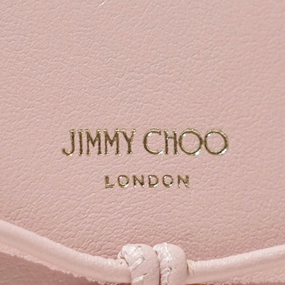JIMMY CHOO レディース 3つ折り財布 MARINDA KHD ローズ ライトゴールド ROSE LIGHT GOLD