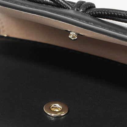 JIMMY CHOO レディース 3つ折り財布 MARINDA KHY ブラック BLACK MACARON LIGHT GOLD