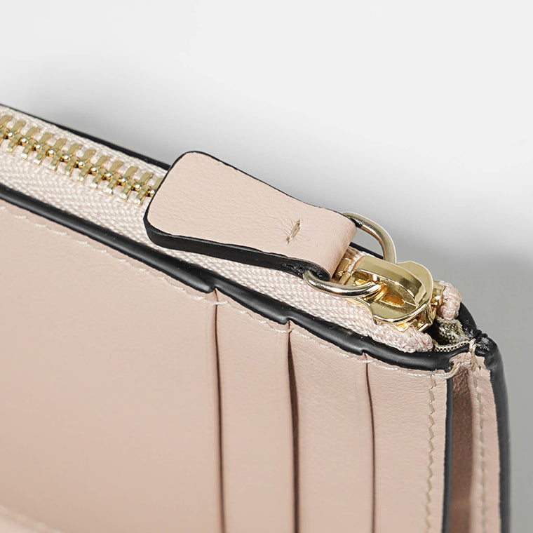 JIMMY CHOO レディース 3つ折り財布 MARINDA KHY ブラック BLACK MACARON LIGHT GOLD