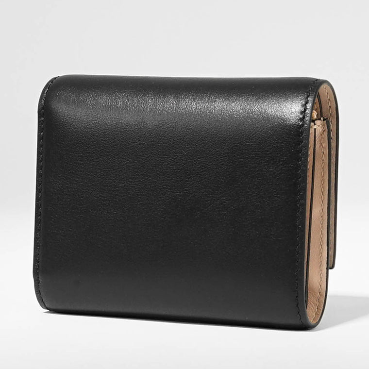 JIMMY CHOO レディース 3つ折り財布 MARINDA KHY ブラック BLACK MACARON LIGHT GOLD
