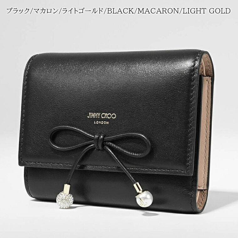 JIMMY CHOO レディース 3つ折り財布 MARINDA KHY 2カラー