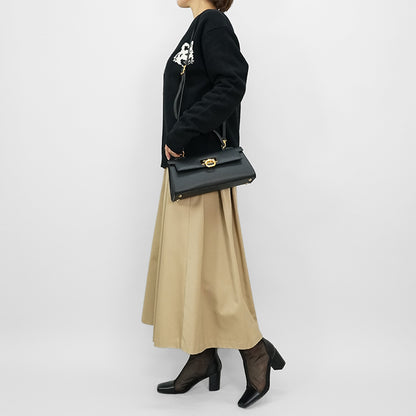 CARBOTTI レディース ショルダーバッグ MASAMI 242 BLACK
