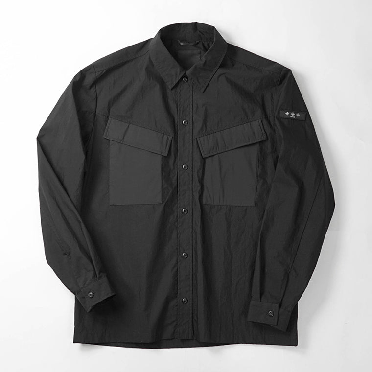 【2026SS SUMMER SALE】 TATRAS メンズ シャツ DORIS MCKZ0307073588 BLACK ブラック 001
