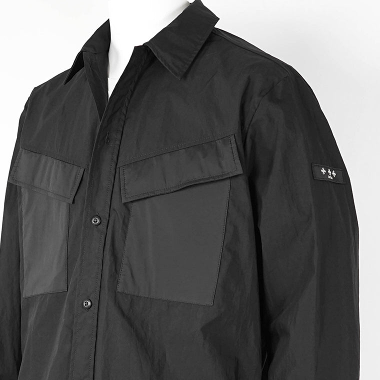 【2026SS SUMMER SALE】 TATRAS メンズ シャツ DORIS MCKZ0307073588 BLACK ブラック 001