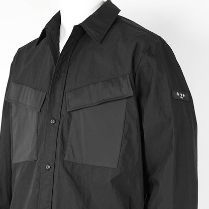 【2026SS SUMMER SALE】 TATRAS メンズ シャツ DORIS MCKZ0307073588 BLACK ブラック 001