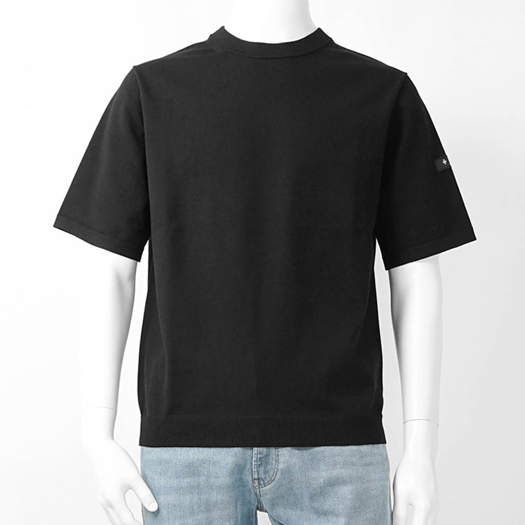 TATRAS メンズ 半袖ニット CALCANTE MCKZ0448053588 BLACK ブラック 001