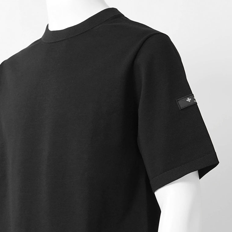 TATRAS メンズ 半袖ニット CALCANTE MCKZ0448053588 BLACK ブラック 001