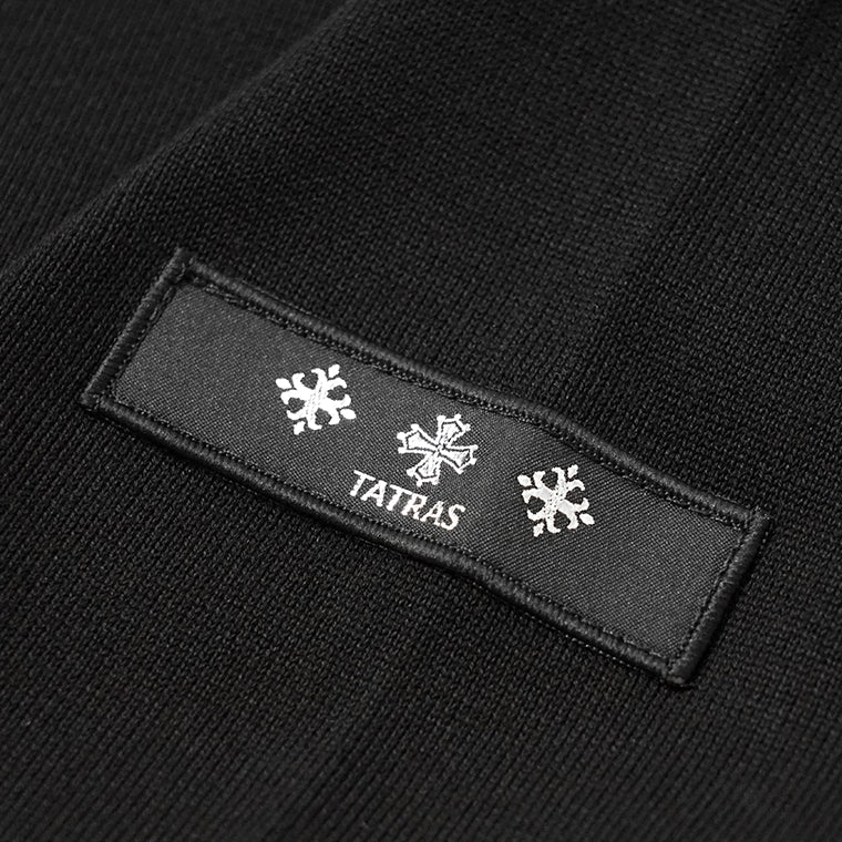 TATRAS メンズ ニットポロシャツ TEUCRO MCKZ0449053588 BLACK ブラック 001