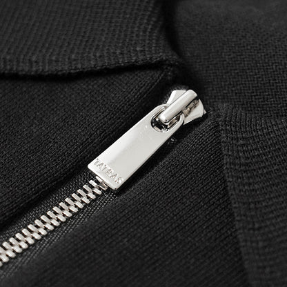 TATRAS メンズ ニットポロシャツ TEUCRO MCKZ0449053588 BLACK ブラック 001