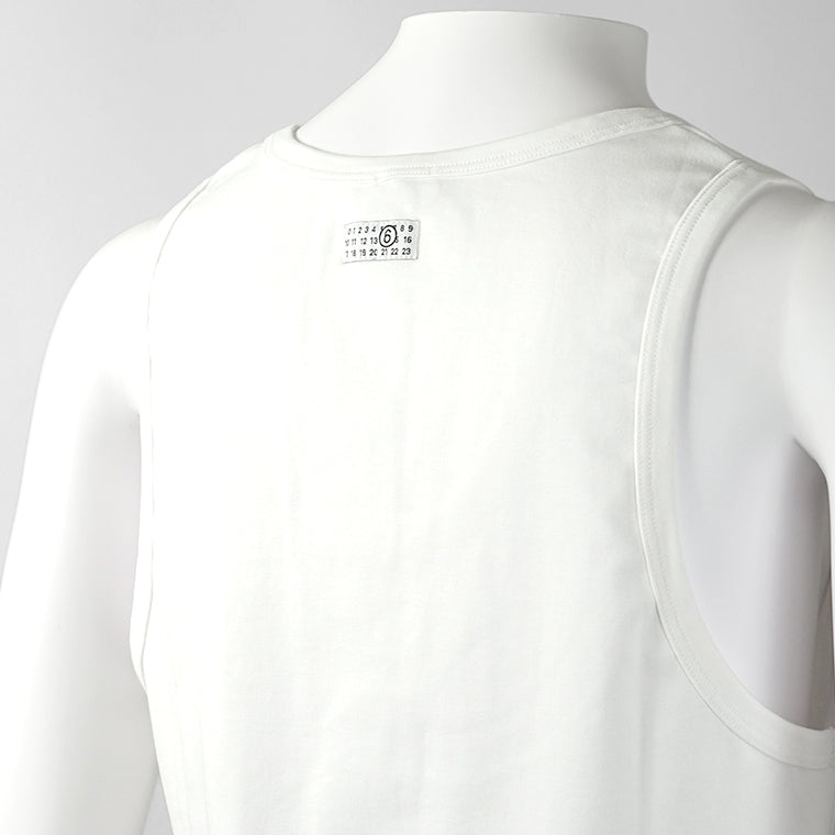 【2026SS SUMMER SALE】MM6 Maison Margiela UNDERWEAR メンズ タンクトップ MJD350020 2カラー