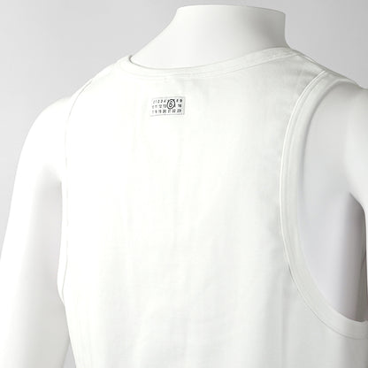 【2026SS SUMMER SALE】MM6 Maison Margiela UNDERWEAR メンズ タンクトップ MJD350020 2カラー