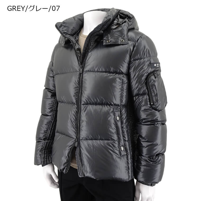付属品付 TATRAS BELBO 2wayダウンジャケット タトラス19AW タトラス TATRAS メンズ ダウンジャケット ブラック グレー