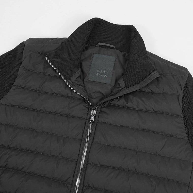 TATRAS ダウン Mサイズ ウィメンズ ブラック タトラス TATRAS メンズ ダウンジャケット ブラック アイボリー