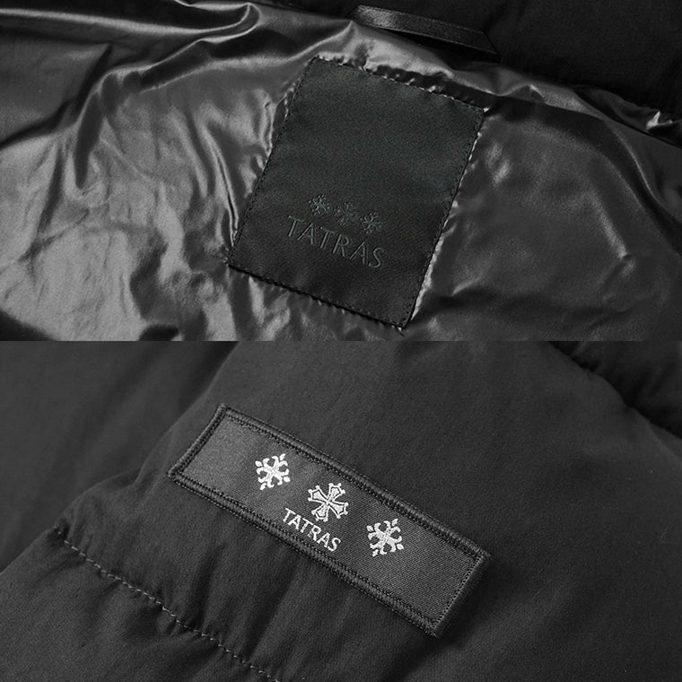 TATRAS メンズ ダウンジャケット PINO MJXA0100010528 BLACK ブラック 001