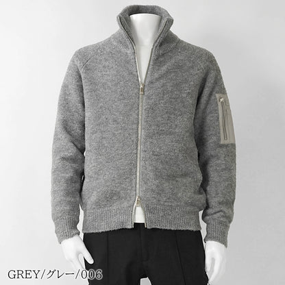 TATRAS メンズ ジップアップニット LIPARI MJXA0140050248 2カラー