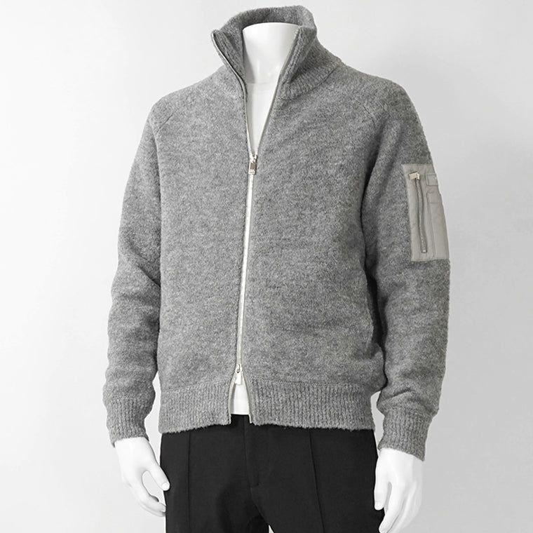 TATRAS メンズ ジップアップニット LIPARI MJXA0140050248 2カラー