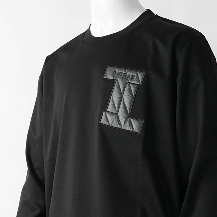 TATRAS タトラス　長袖 タトラス TATRAS メンズ 長袖Tシャツ チャコールグレー ブラック 人気