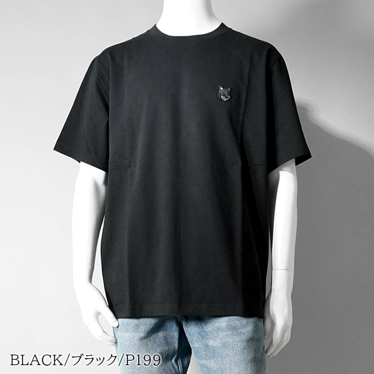 MAISON KITSUNE メンズ Tシャツ BOLD FOX HEAD PATCH COMFORT TEE SHIRT MM00127 MM00108 KJ0118 2カラー