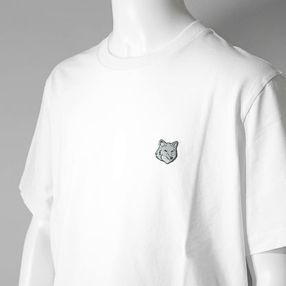MAISON KITSUNE メンズ Tシャツ BOLD FOX HEAD PATCH COMFORT TEE SHIRT MM00127 MM00108 KJ0118 2カラー