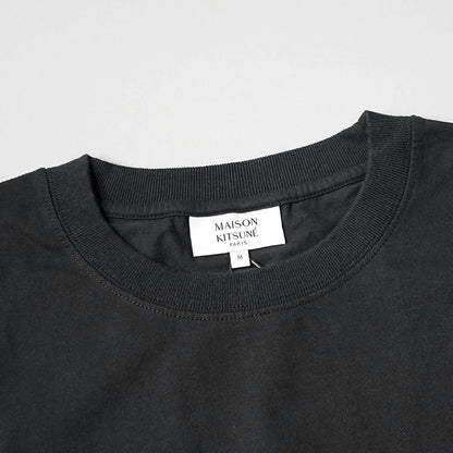 MAISON KITSUNE メンズ Tシャツ BOLD FOX HEAD PATCH COMFORT TEE SHIRT MM00127 MM00108 KJ0118 2カラー