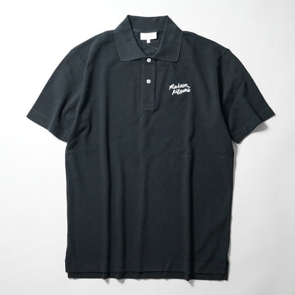 【SUMMER FINAL SALE】 MAISON KITSUNE メンズ ポロシャツ HANDWRITING COMFORT POLO MM00201 KJ7010 2カラー