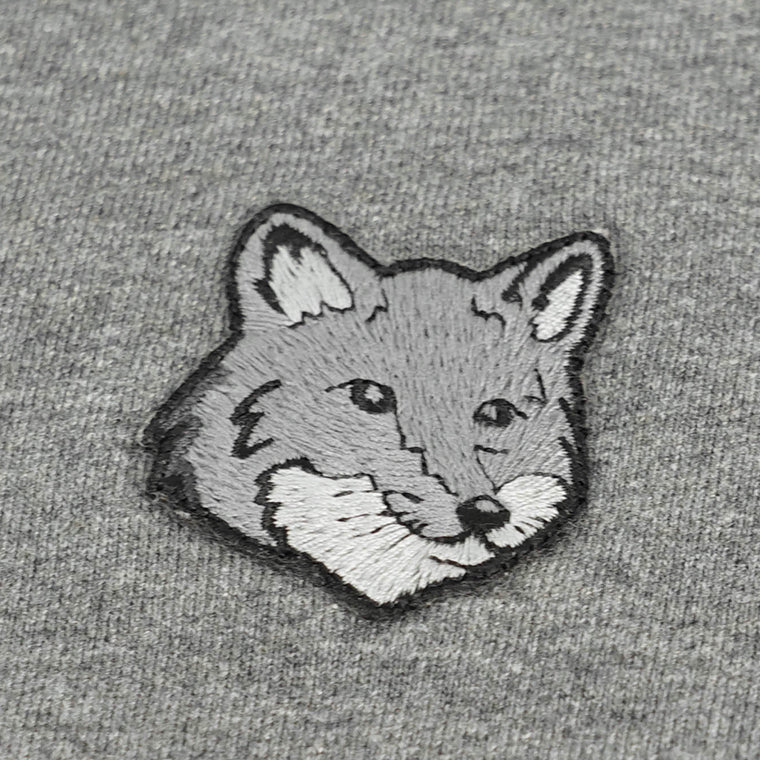 【2024AW CLEARANCE SALE】 MAISON KITSUNE メンズ スウェットシャツ BOLD FOX HEAD PATCH OVERSIZE SWEATSHIRT MM00304 KM0001 2カラー