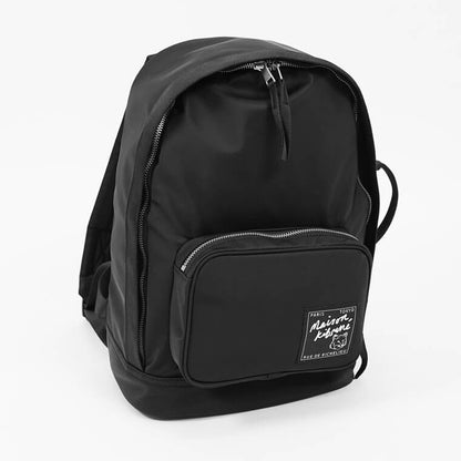 MAISON KITSUNE メンズ レディース バックパック THE TRAVELLER BACKPACK MM05161 WQ1001 BLACK ブラック P199