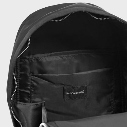 MAISON KITSUNE メンズ レディース バックパック THE TRAVELLER BACKPACK MM05161 WQ1001 BLACK ブラック P199