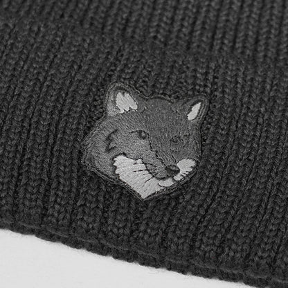 MAISON KITSUNE メンズ レディース ニットキャップ BOLD FOX HEAD BEANIE MM06111 KT1022 3カラー