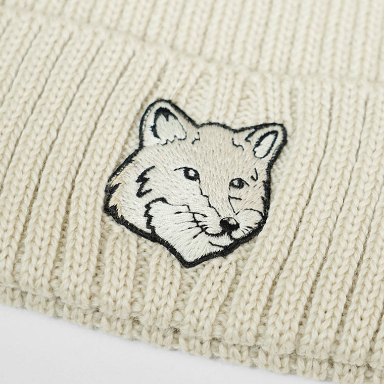 MAISON KITSUNE メンズ レディース ニットキャップ BOLD FOX HEAD BEANIE MM06111 KT1022 3カラー