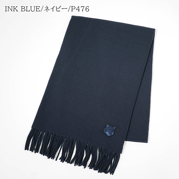 MAISON KITSUNE メンズ レディース マフラー BOLD FOX HEAD SCARF MM06201 BT3004 2カラー